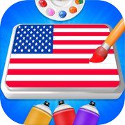 Flag Painting: Puzzle Game 3D