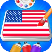 Play Flag Painting: Puzzle Game 3D