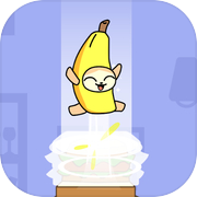 Play Banana Cat Building Cake