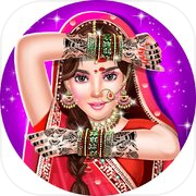 Play Indian DressUp Bridal makeover