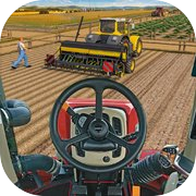 Village Farming Tractor Games