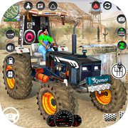 US Tractor Trolly Game 3D