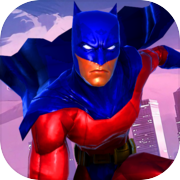 Play Bat Super Fighter Hero Game 3D