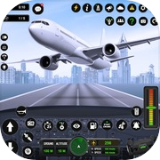 Play Airplane Game Sim Flight 3D
