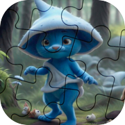 Smurf Cat: Fun Jigsaw Puzzle