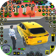 Real Taxi Car Game 3d