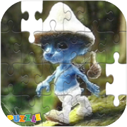 Smurf Cat Puzzle Game