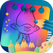Play Trolls World Tour Coloring
