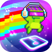 Music game: frog Rhythm bit