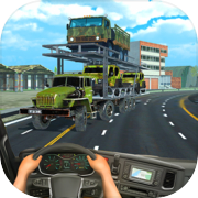 Play Army Tow Truck Games 3D