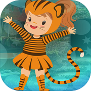Best Escape Games 242 Tiger Disguise Girl Escape