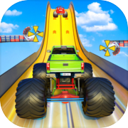 Monster Truck Mega Ramp Stunts