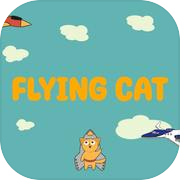 Flying cat