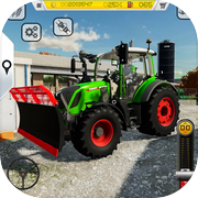 Tractor Driving Game Sim