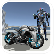 Play Police Moto Robot Fight: War Robots Transformers