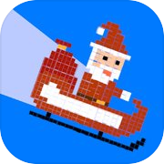 Santa Claus is Skiing to Town