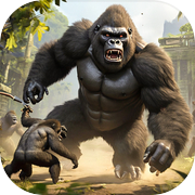Play Angry Wild Gorilla Animal Game