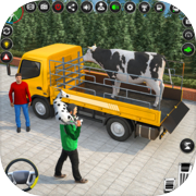 Animal Cargo Truck Game 3D