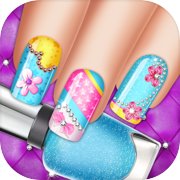 Nail Shiny Art Design Stylist: Glowing Colors