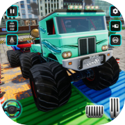 Monster Truck Parking Game 4x4