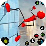 Doctor Stickman Rope Hero Game