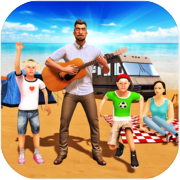 Virtual Happy Family: Holiday Camping