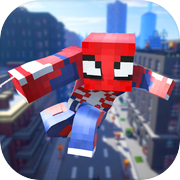 Play Spider Craft Rope Hero Fight