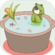 Frog in warm water