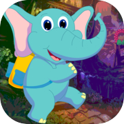 Play Best Escape Games 145 Joyful Baby Elephant Rescue