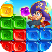 Play Jewel Cube Blast：Crazy Pirate