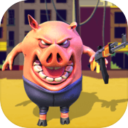 Sim Piggy Crime Hero Game