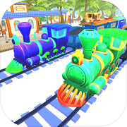 Train Puzzle Crashing 3D