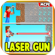 Laser Gun Mod for Minecraft PE