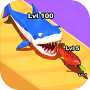 Play Level Up Fish 3D