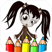 Play coloring scary horror