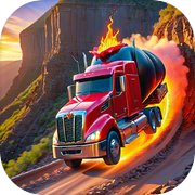 Stunt Truck Ramp Jumping Games