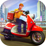 Food Delivery Boy Bike Game 3D