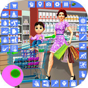 Play Rich Mother Shopping Mall Game