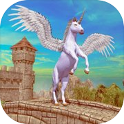 Unicorn Simulator Flying Horse