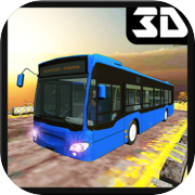 Play Hillside Megabus Driver & offroad Bus Simulator 3D