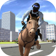 Play Mounted Police Horse 3D