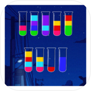 Play A Color Sortz Water Puzzle