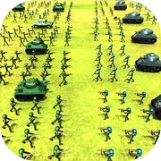 Play Stickman Warriors World War 2 Battle Simulator
