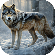 Play Wild Wolf Animal Simulator 3D