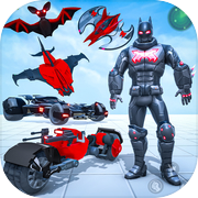 Bat Hero Man Game : Robot Game