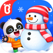 Play Little Panda's Snow Adventure