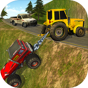 Play Offroad Tractor Pulling Driver