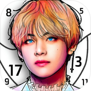 Kpop Paint by Numbers BT21