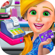 Play Fashion Store Cashier Girl - Kids Game