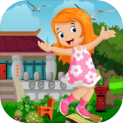 Play Cute Girl Escape From Traditional House Game - 343